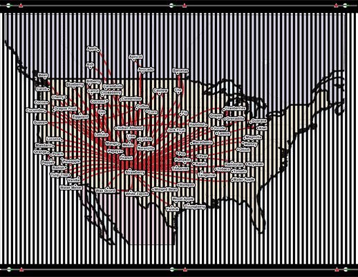 
				<table>	
					<tr>
						<td class='portTip'>
							Moire Maps is a technique that relies over the Band Moire Fringes to multiplex information that otherwise would be imposible to parse. In this example we used a printed arline route map like those found in the magazines. By using our technique we increased the level of acuracy of people finding if two cities were connected or not by at least 20% compared with the traditional route maps
						</td>
					</tr>
					<tr>
						<table>		
							<tr>		
								<td class='bold'>
									Languages:
								</td>
								<td class='portTip'>
									Python and Javascript.
								</td>
							</tr>
							<tr>	
								<td class='bold'>
									Libraries: 
								</td>
								<td class='portTip'>
									Python Image Libraries and Photoshop Scripting.
								</td>
							</tr> 
							<tr>	
								<td class='bold'>
									Tools: 
								</td>
								<td class='portTip'>
									Photoshop.
								</td>
							</tr> 	
						</table>
					</tr>	
				</table>